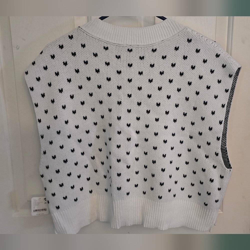 NWT Free People Patterned Easy Street Vest. Size Small. $78 Retail. - Picture 8 of 8